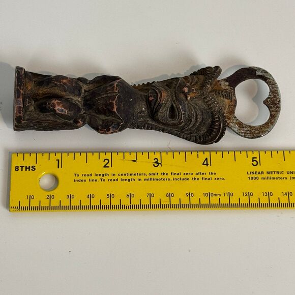 Vintage Hawaiian Tiki Bottle Opener - Picture 4 of 4